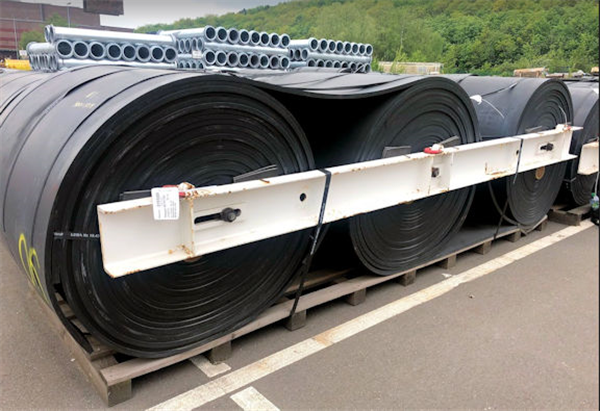 LOT of UNUSED/NEW FENNER DUNLOP Conveyor Belting, 1400mm W x 3990m L (approx. 55" W x 14080' L)